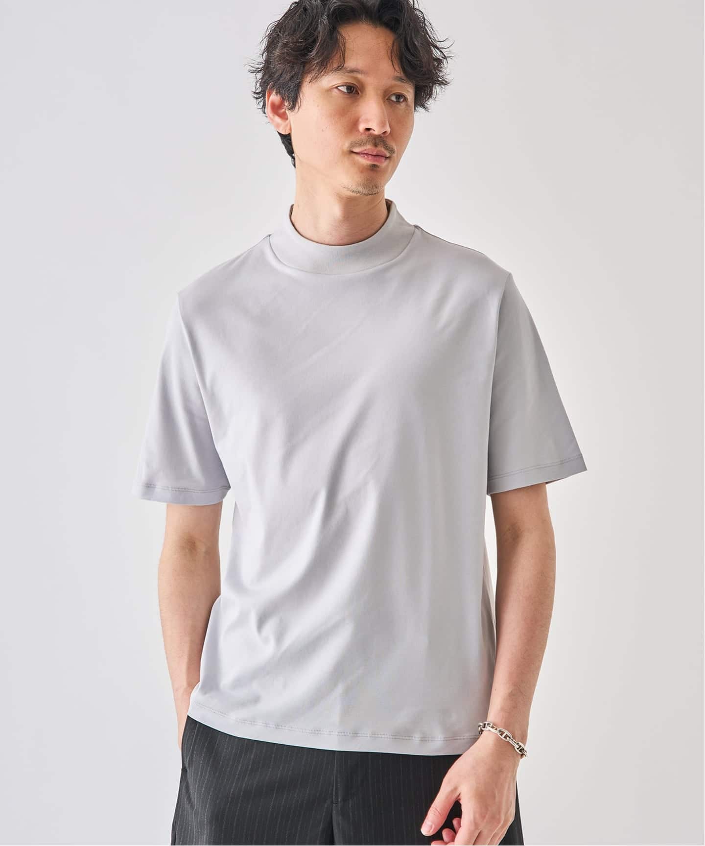 nomiamo (ノミアモ) 別注 WDF モックネック Tシャツ（Tシャツ