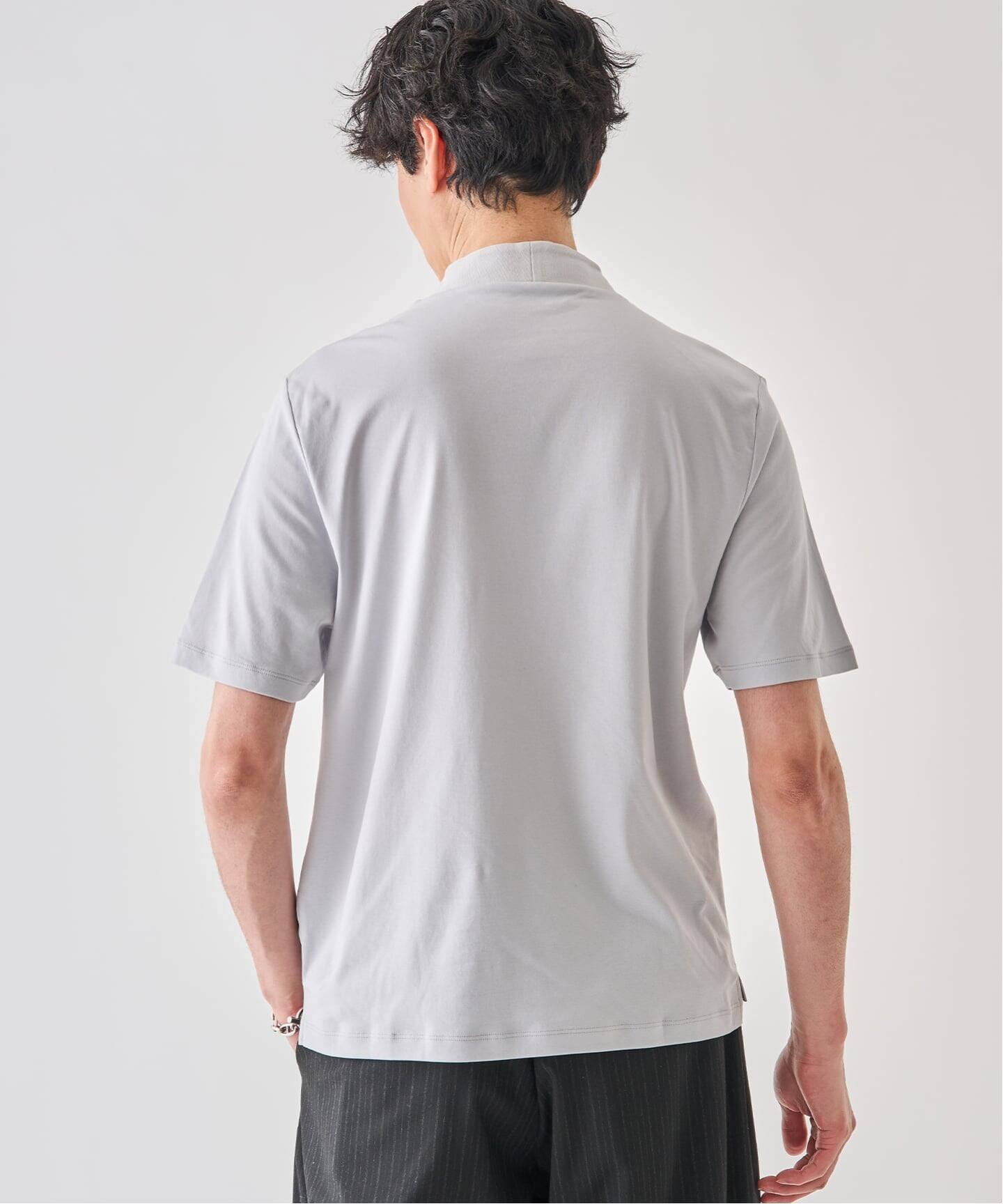 nomiamo (ノミアモ) 別注 WDF モックネック Tシャツ（Tシャツ