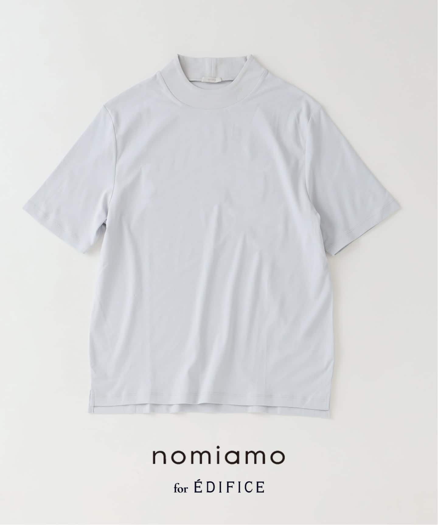 nomiamo (ノミアモ) 別注 WDF モックネック Tシャツ（Tシャツ