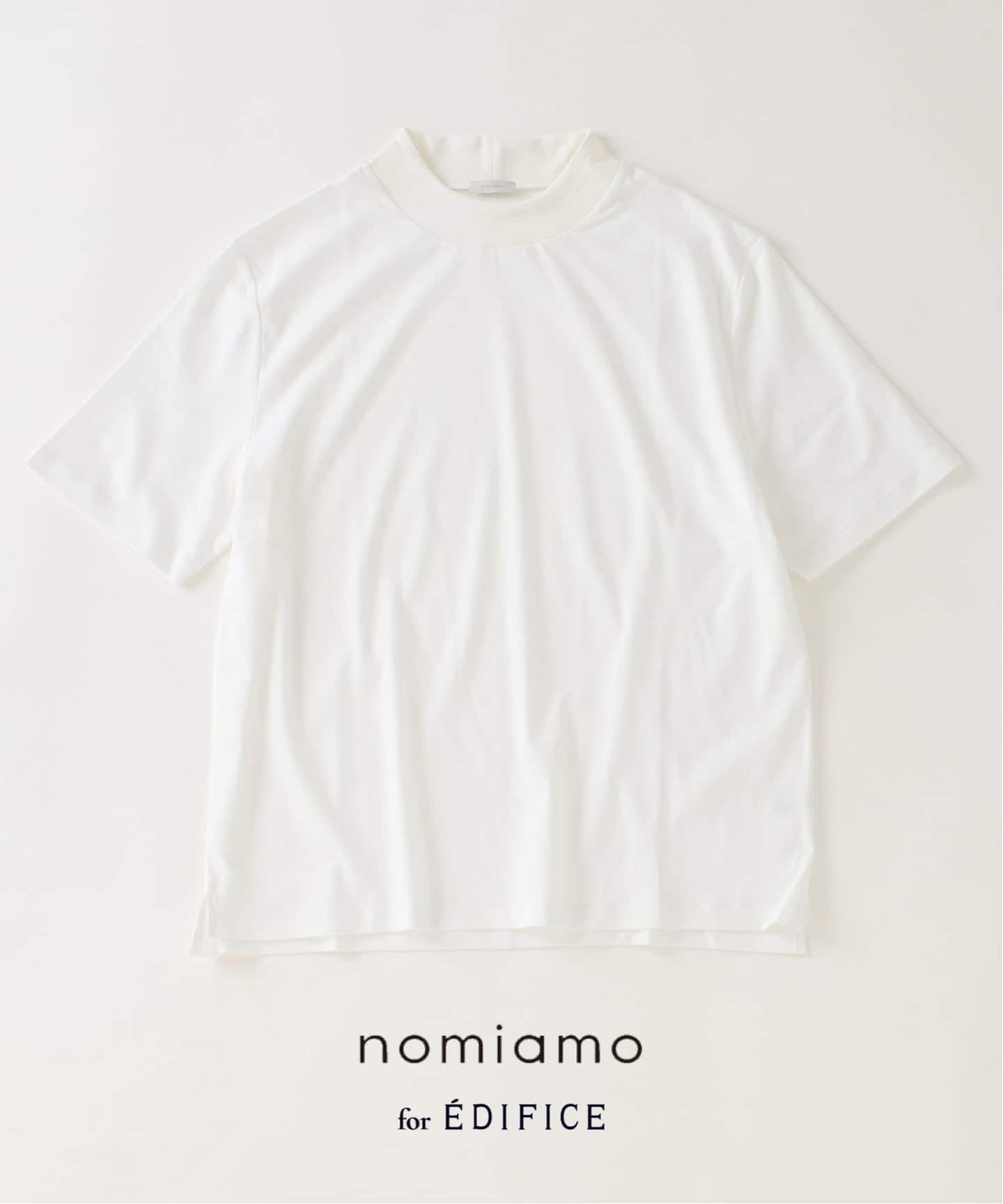 nomiamo (ノミアモ) 別注 WDF モックネック Tシャツ（Tシャツ
