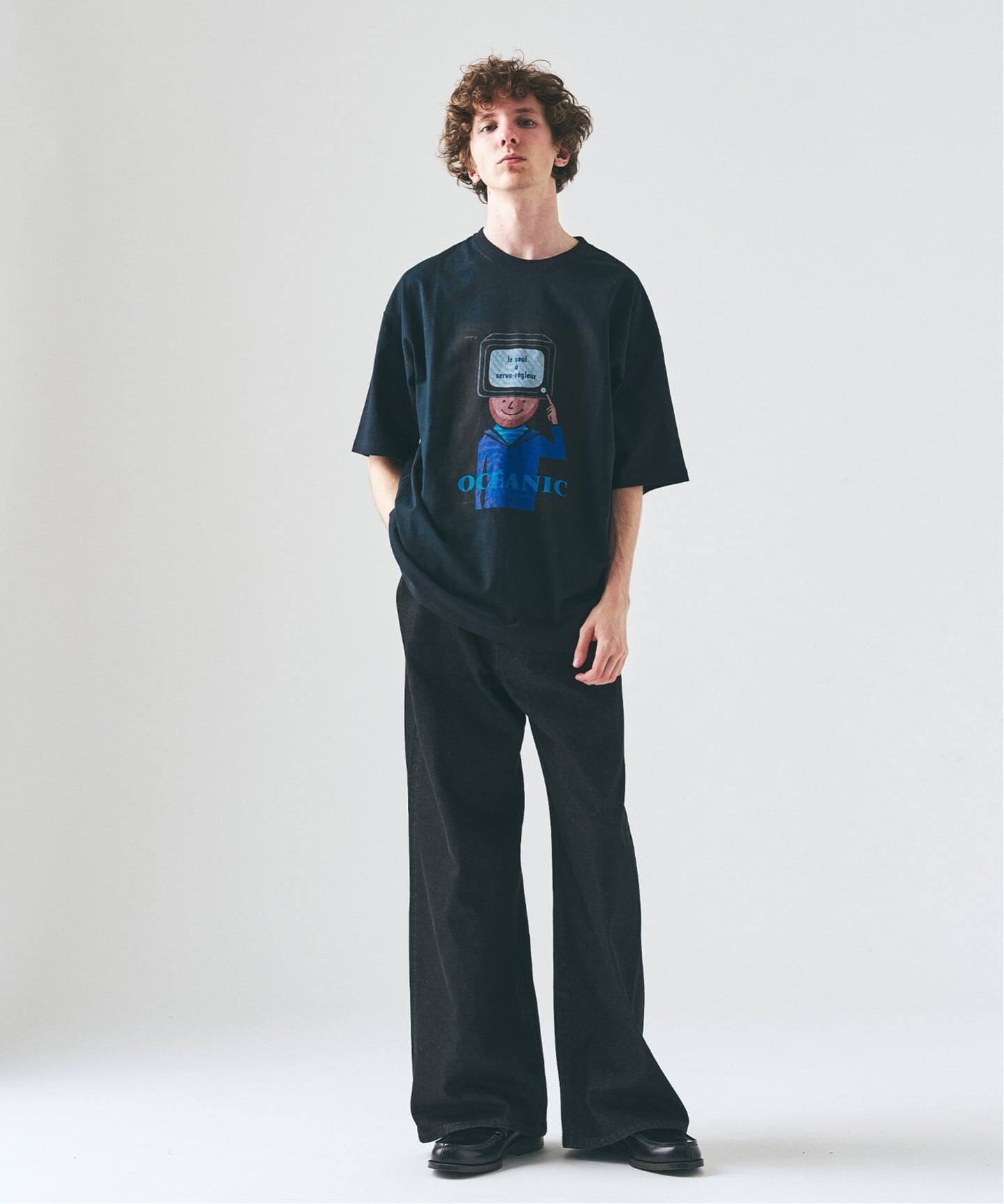 SAVIGNAC×417 グラフィックTシャツ（Tシャツ／カットソー）｜417