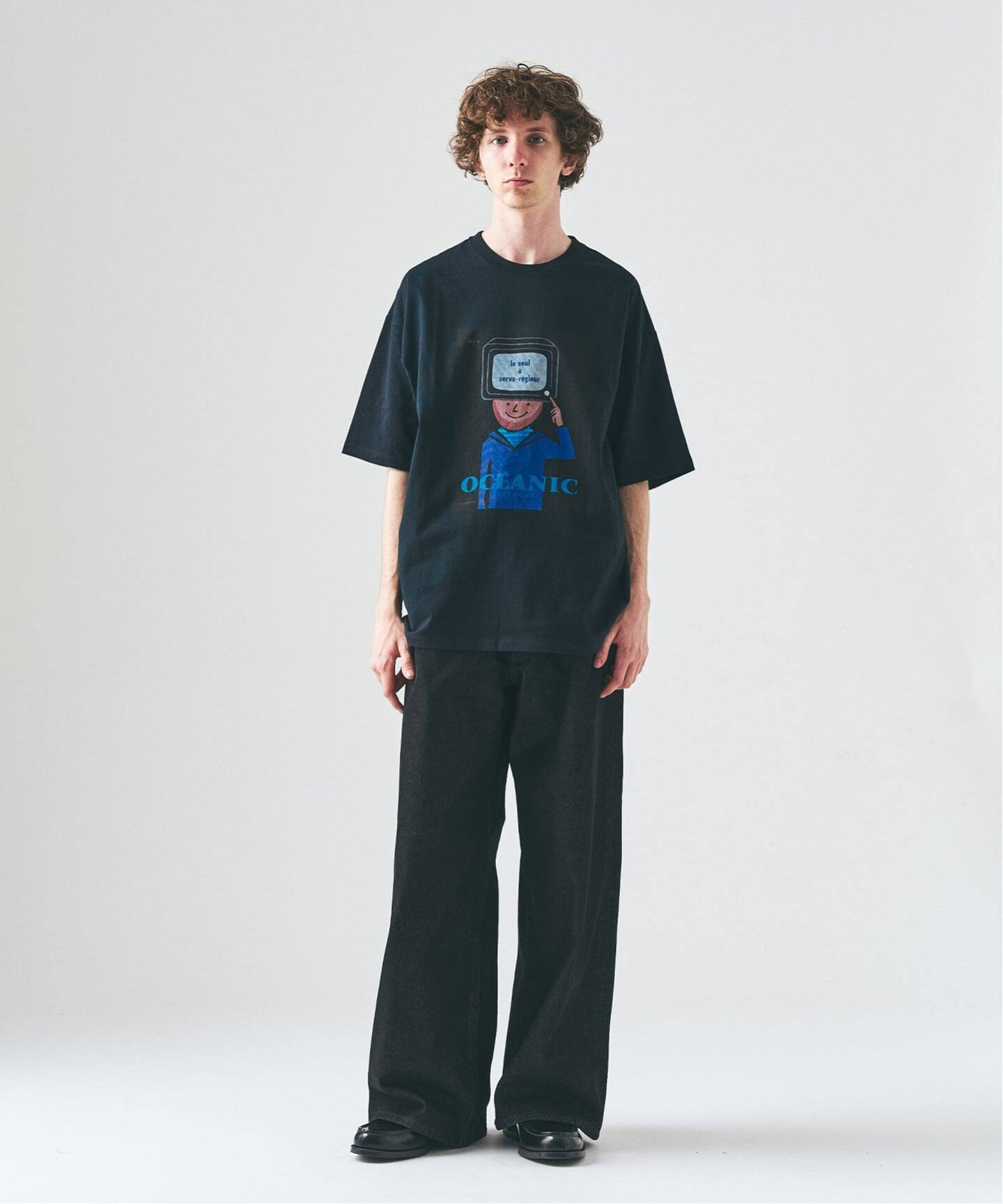 SAVIGNAC×417 グラフィックTシャツ（Tシャツ／カットソー）｜417