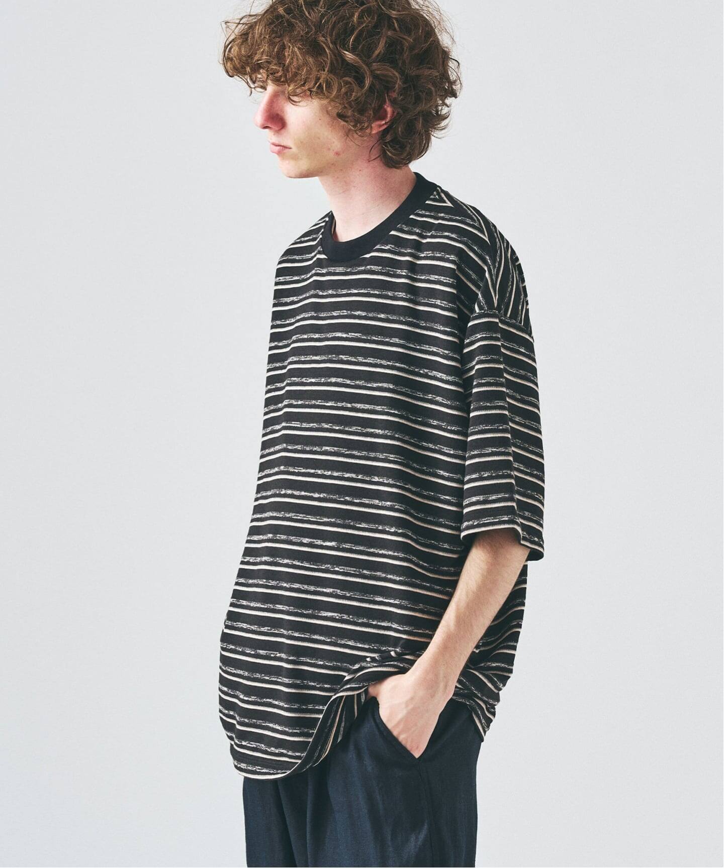 メランジ ボーダーTシャツ（Tシャツ／カットソー）｜417 EDIFICE