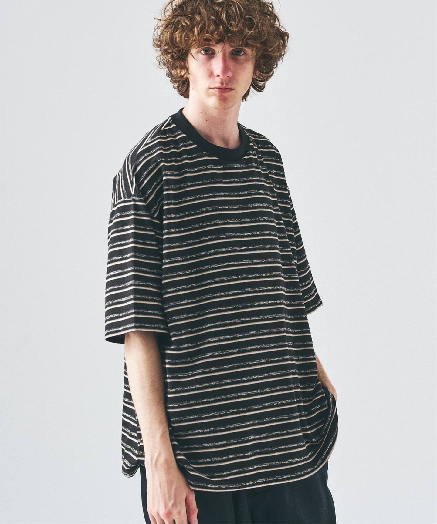 メランジ ボーダーTシャツ（Tシャツ／カットソー）｜417 EDIFICE