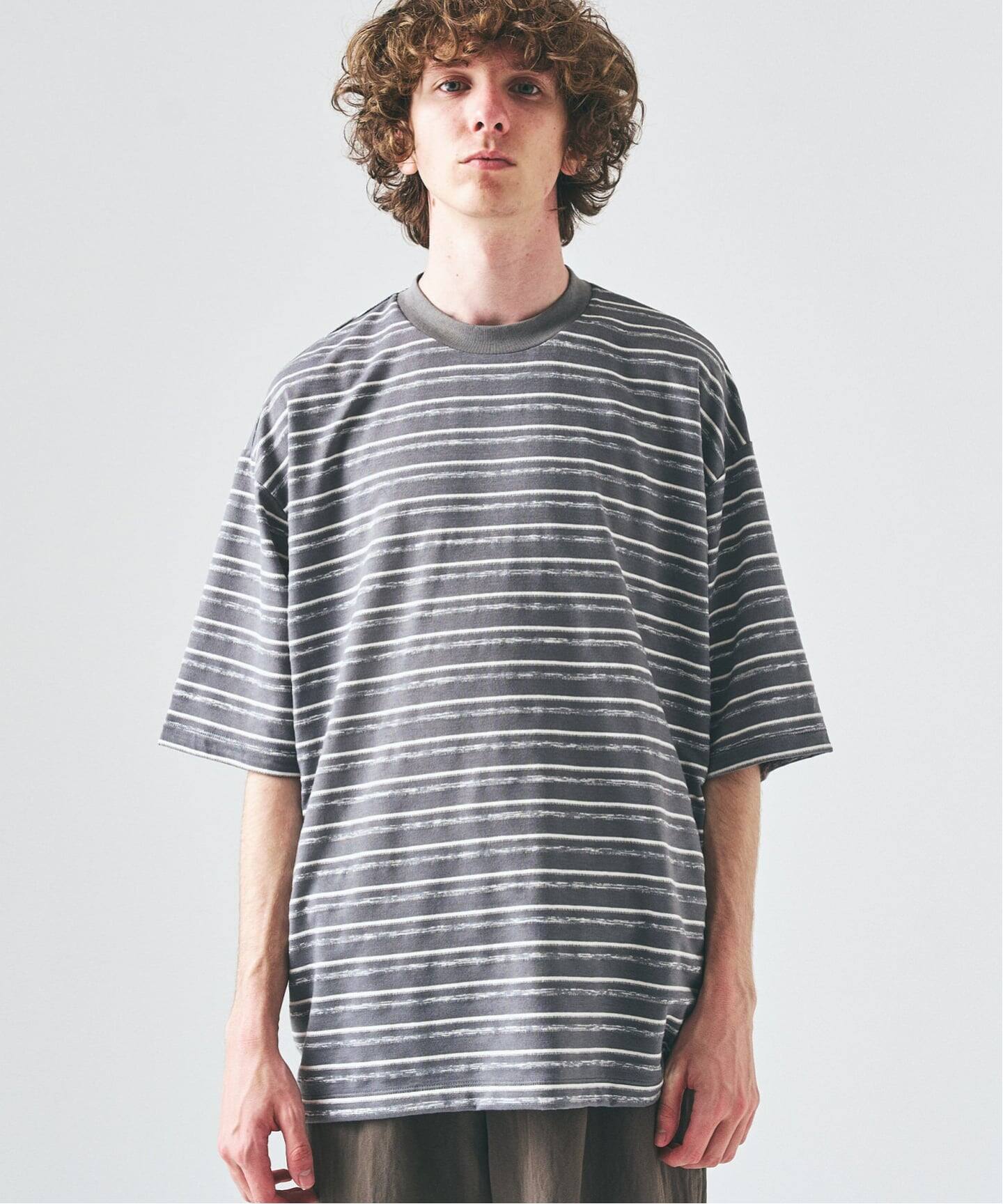 メランジ ボーダーTシャツ（Tシャツ／カットソー）｜417 EDIFICE