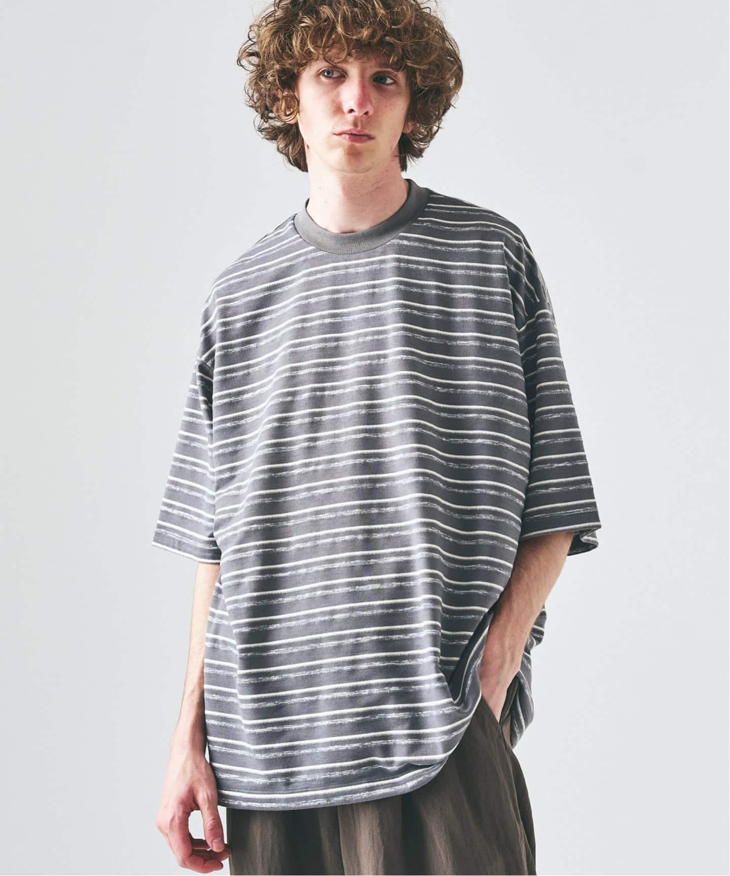 メランジ ボーダーTシャツ（Tシャツ／カットソー）｜417 EDIFICE