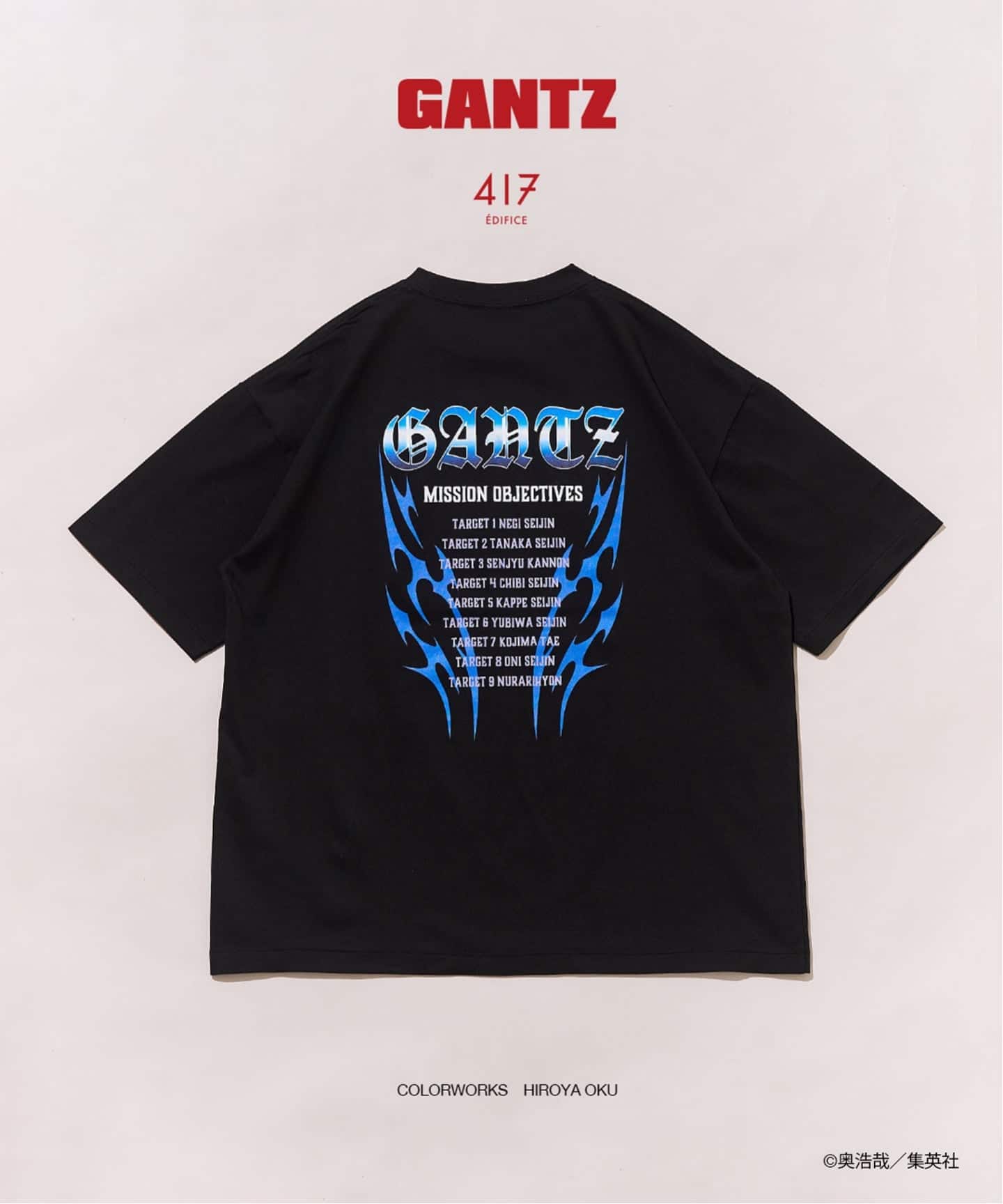 GANTZ / ガンツ 417別注『COLOR WORKS』Tシャツ（Tシャツ／カットソー