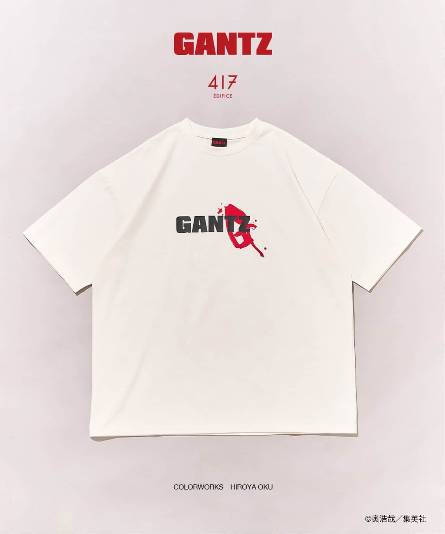 瀧*様 417 EDIFICE GANTZ Tシャツ　レイカ　未開封　L GANTZ / ガンツ 417別注『COLOR WORKS』Tシャツ（Tシャツ／カットソー