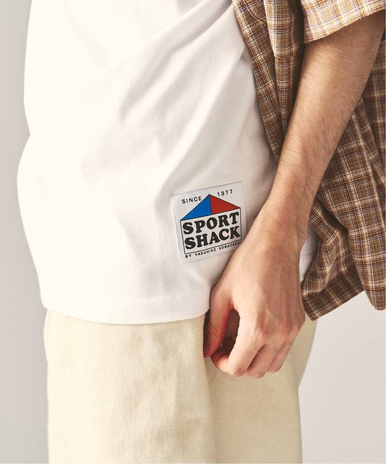 公式 フォーワンセブン エディフィス SPORT SHACK 417 グラフィックTシャツ Tシャツ カットソー ブラック A M メンズ