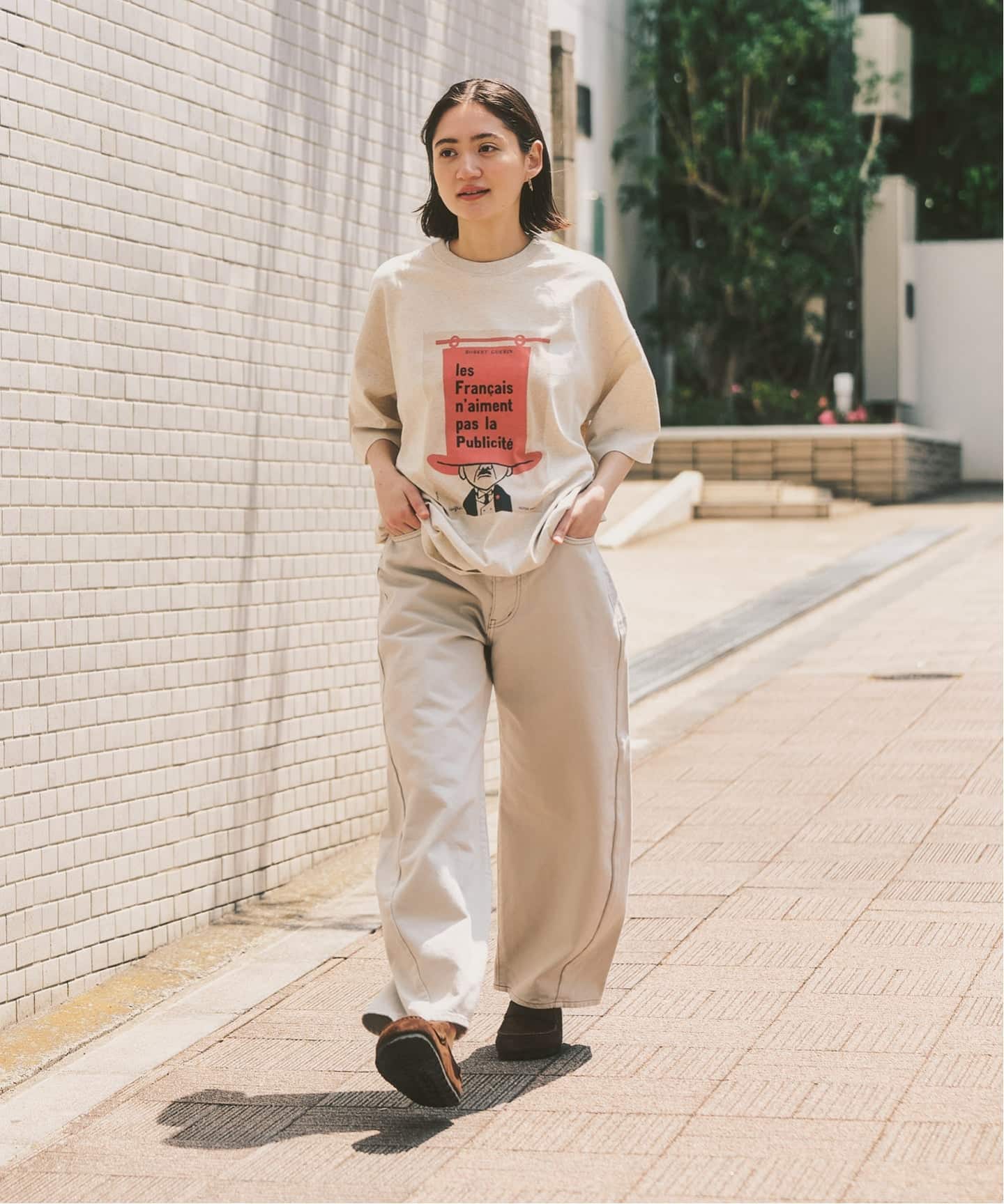 追加｜SAVIGNAC×417 グラフィックTシャツ（Tシャツ／カットソー）｜417