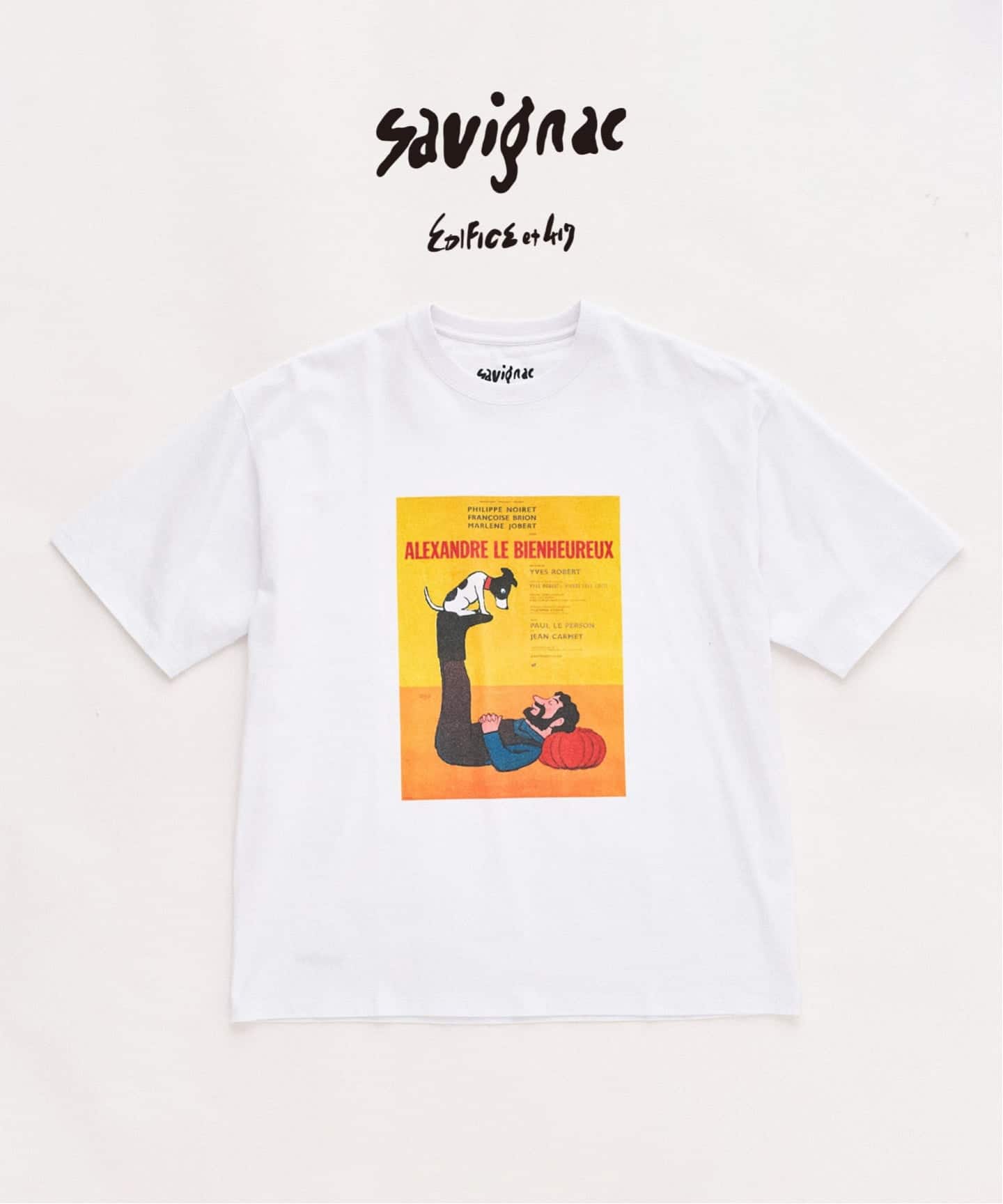 追加｜SAVIGNAC×417 グラフィックTシャツ（Tシャツ／カットソー）｜417