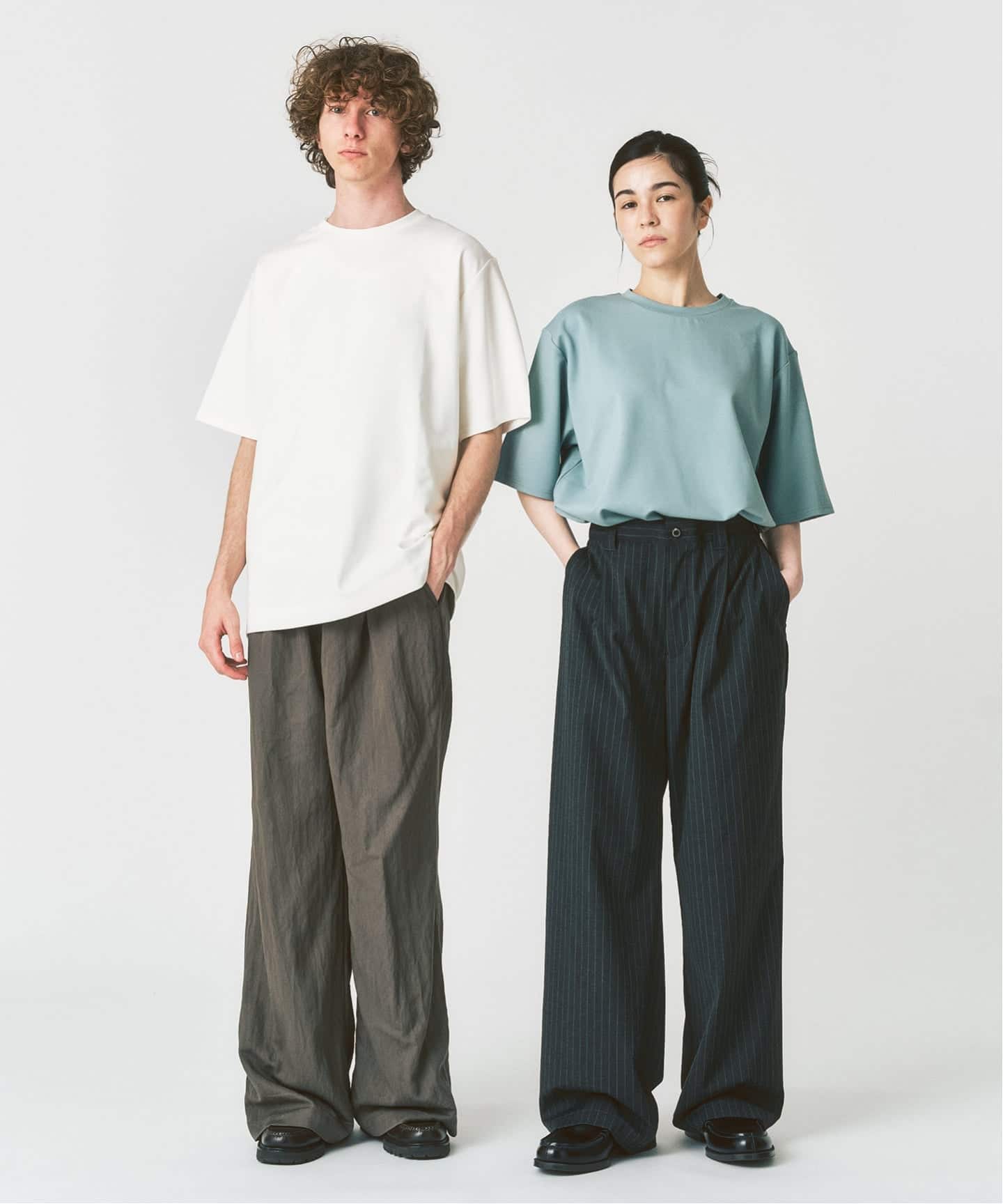 JAPONCH / ポンチクルーネックTee（Tシャツ／カットソー）｜417