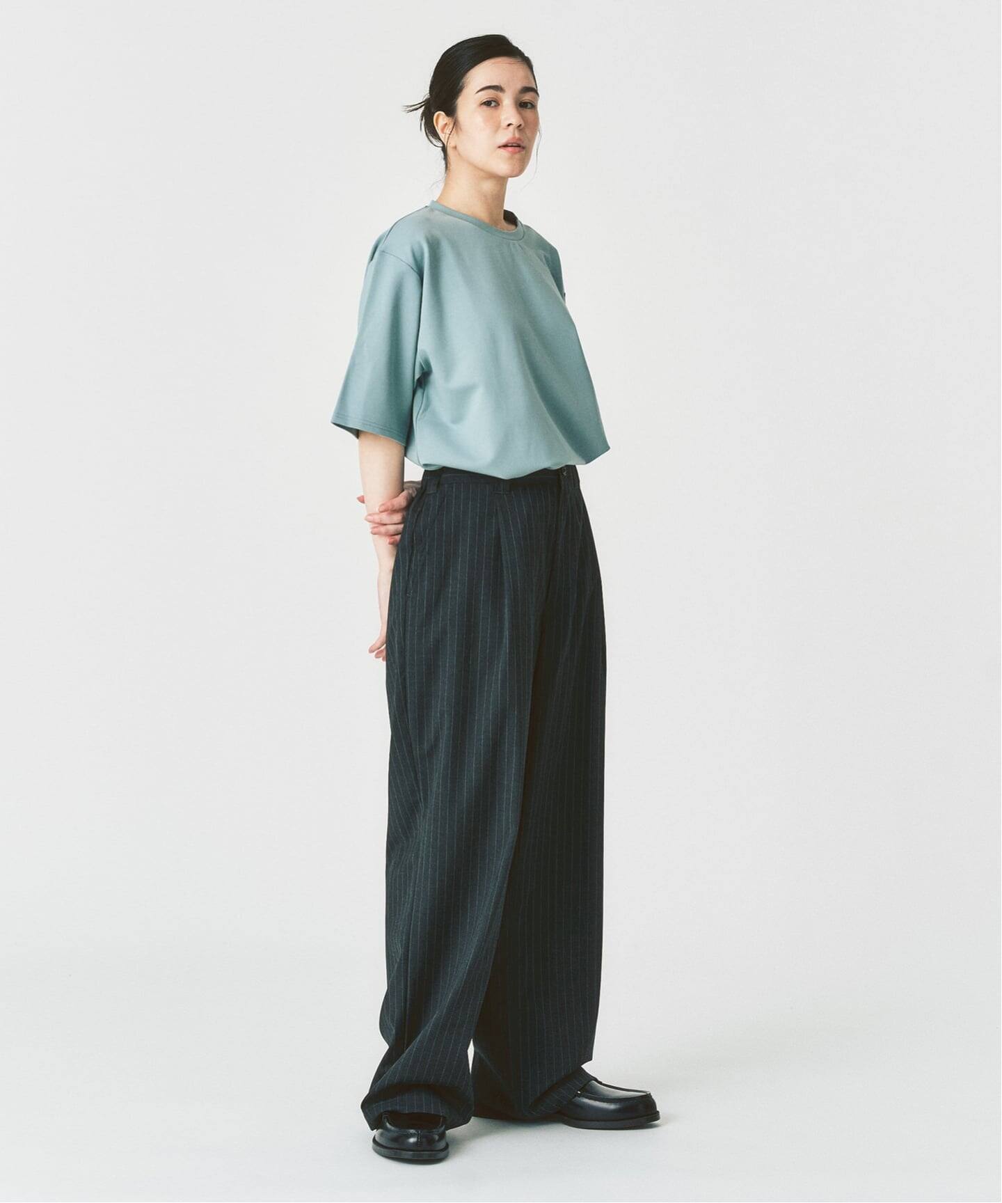 JAPONCH / ポンチクルーネックTee（Tシャツ／カットソー）｜417