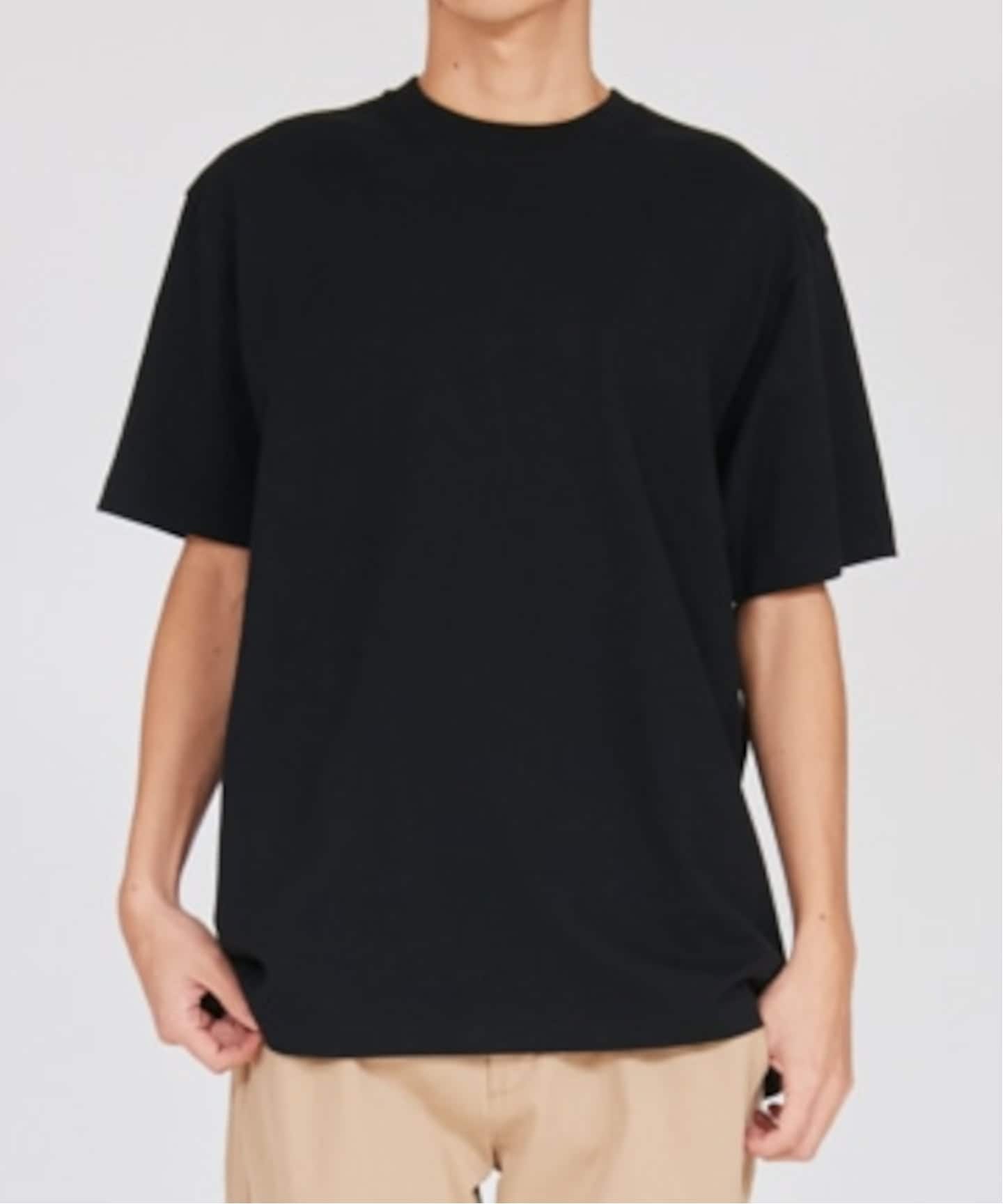 hanahanaboページ カットソー Tシャツ 黒 １ HANES / ヘインズ T-SHIRTS KURO HM1-D202（Tシャツ／カットソー