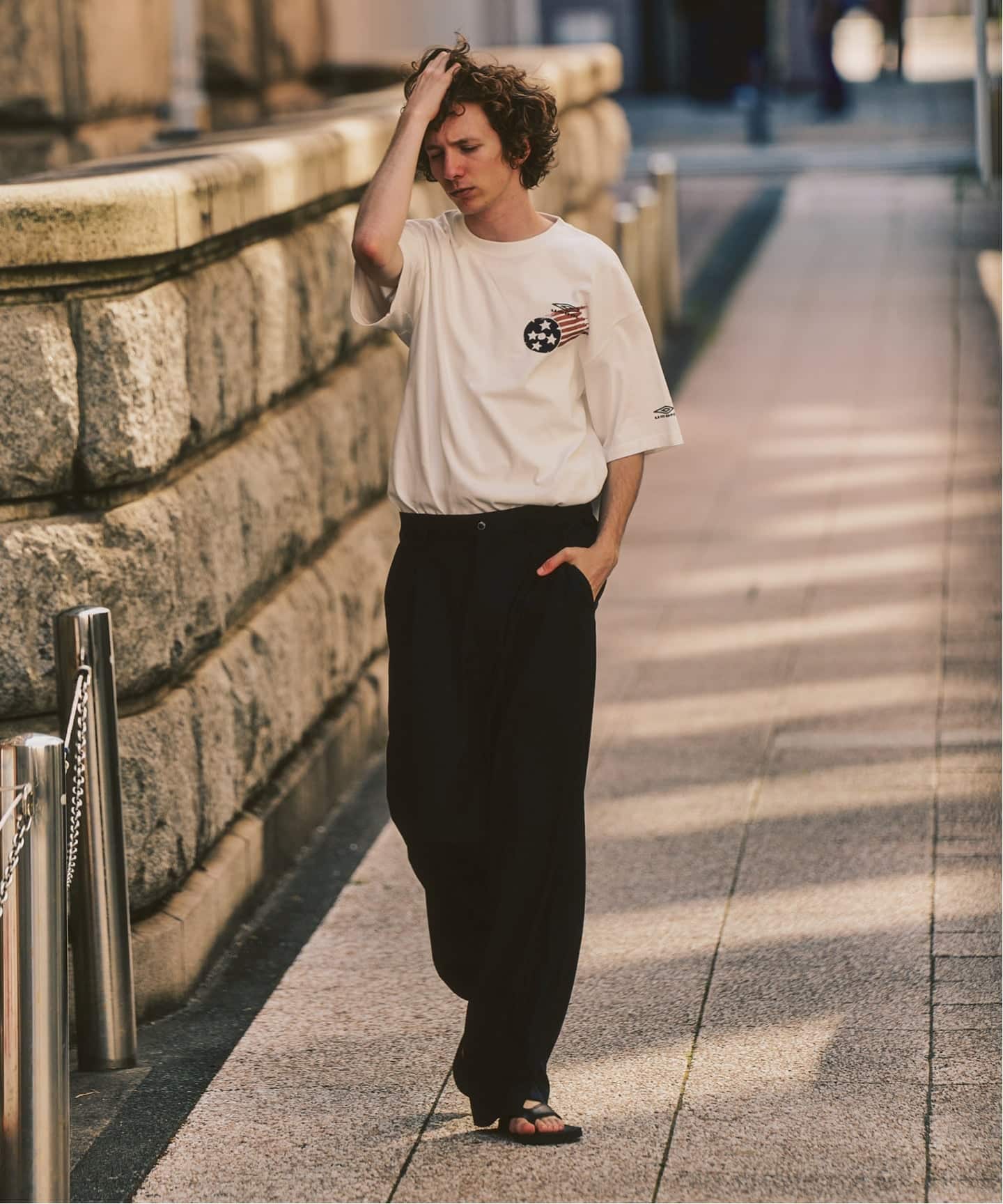 UMBRO×417 USA26 BALL LOGO TEE（Tシャツ／カットソー）｜417 EDIFICE