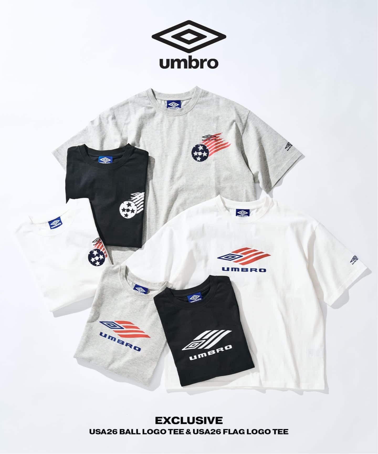 アンブロxスコットランド代表 EURO ビンテージTシャツ umbro ユーロ UMBRO×417 USA26 FLAG LOGO TEE（Tシャツ／カットソー）｜417 EDIFICE