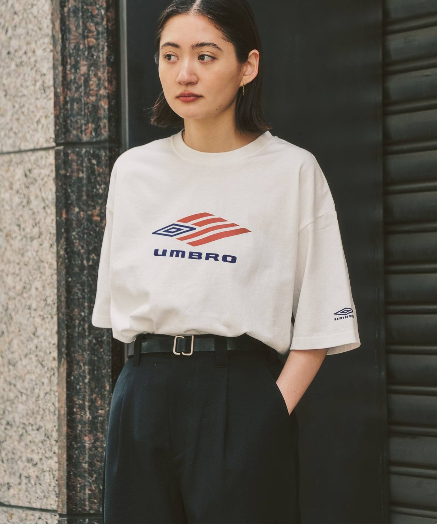 UMBRO×417 USA26 FLAG LOGO TEE（Tシャツ／カットソー）｜417 EDIFICE