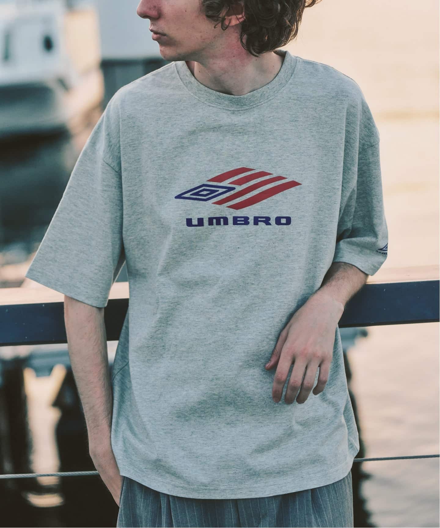 UMBRO×417 USA26 FLAG LOGO TEE（Tシャツ／カットソー）｜417 EDIFICE