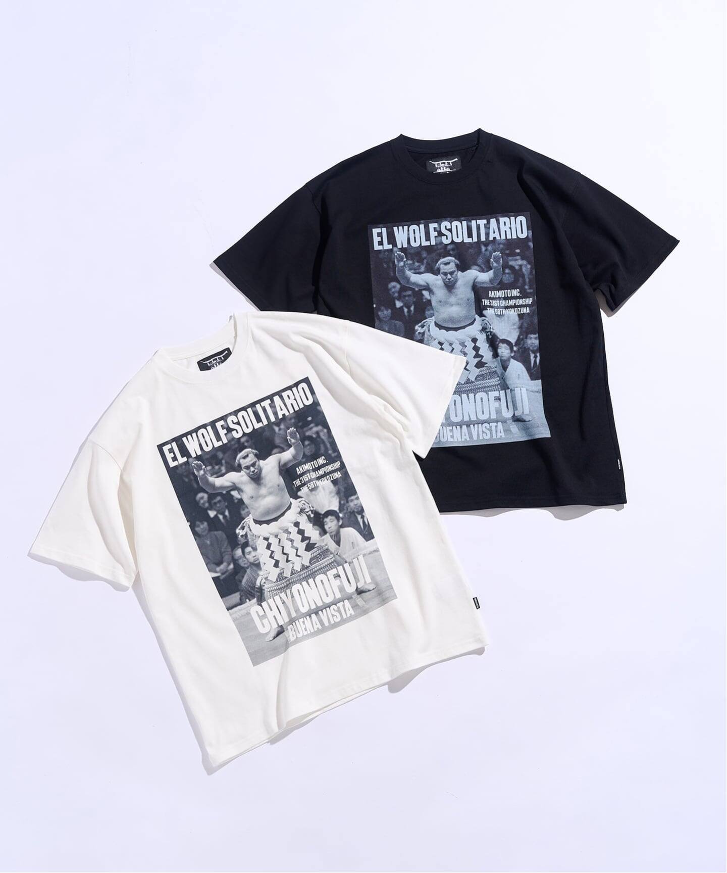 千代の富士　Ｔシャツ 千代の富士×BUENA VISTA】El wolf solitario tee uno（Tシャツ