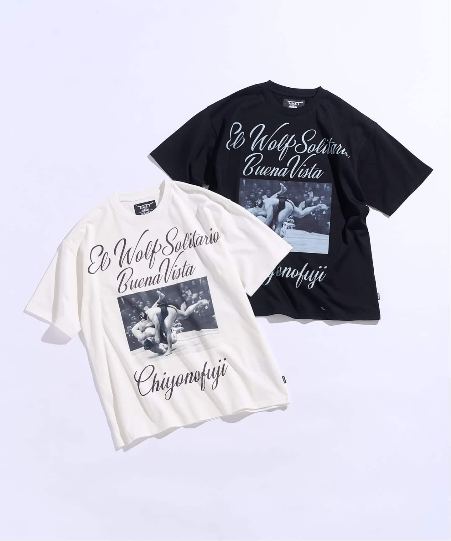 千代の富士×BUENA VISTA】El wolf solitario tee tres（Tシャツ