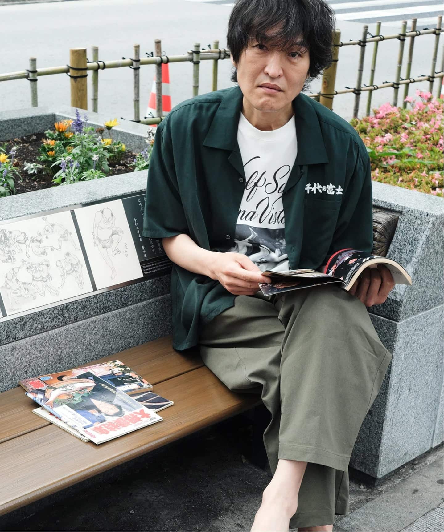 千代の富士×BUENA VISTA】El wolf solitario tee tres（Tシャツ