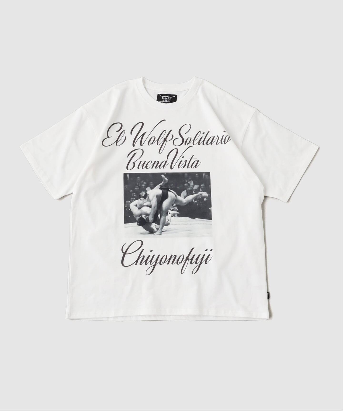 千代の富士×BUENA VISTA】El wolf solitario tee tres（Tシャツ