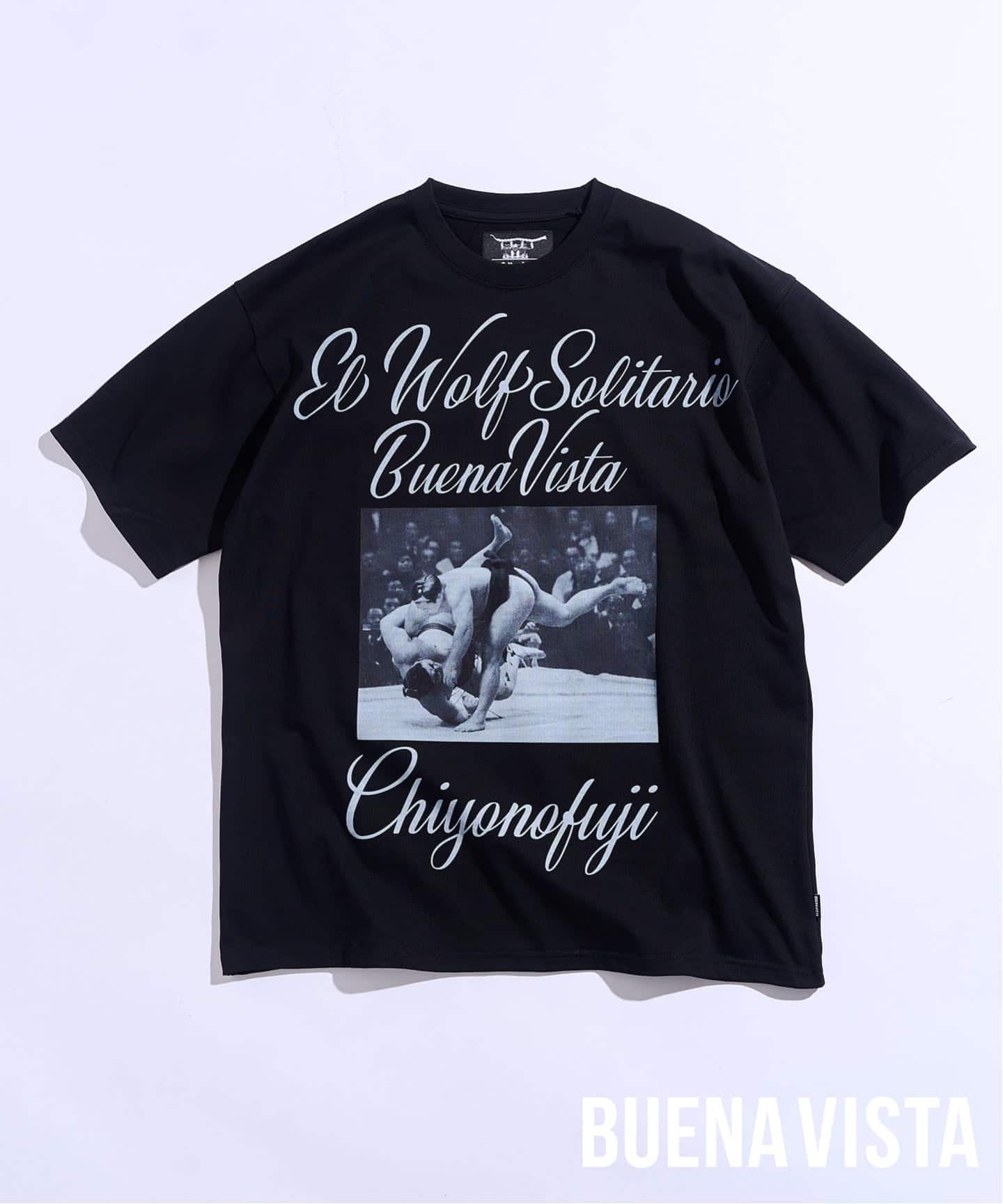 千代の富士×BUENA VISTA】El wolf solitario tee tres（Tシャツ