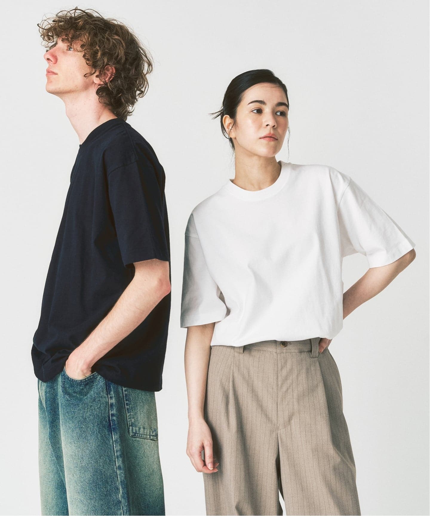Hanes × 417 EDIFICE】別注 BEEFY CREW NECK T-SHIRT（MODERN FIT）（T
