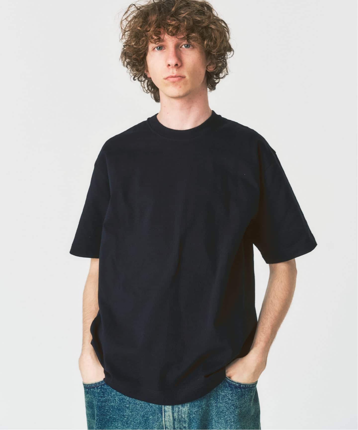 Hanes × 417 EDIFICE】別注 BEEFY CREW NECK T-SHIRT（MODERN FIT）（T