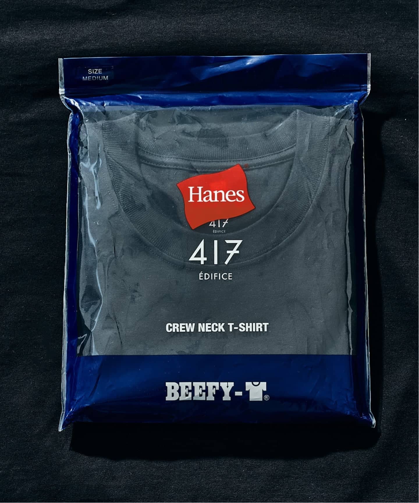 Hanes × 417 EDIFICE】別注 BEEFY CREW NECK T-SHIRT（MODERN FIT）（T