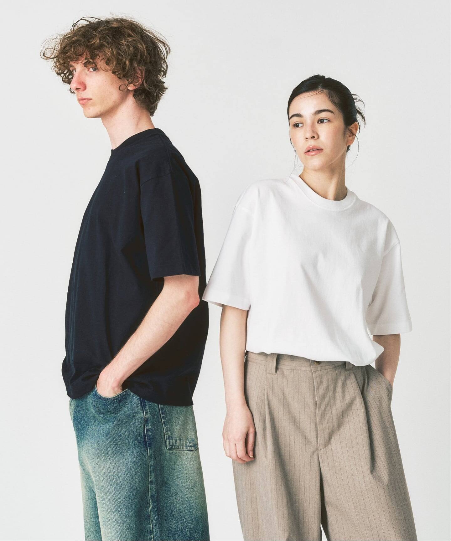 Hanes x 417 EDIFICE BEEFY Tシャツ 4枚 Hanes × 417 EDIFICE】別注 BEEFY CREW NECK T-SHIRT（MODERN FIT）（T