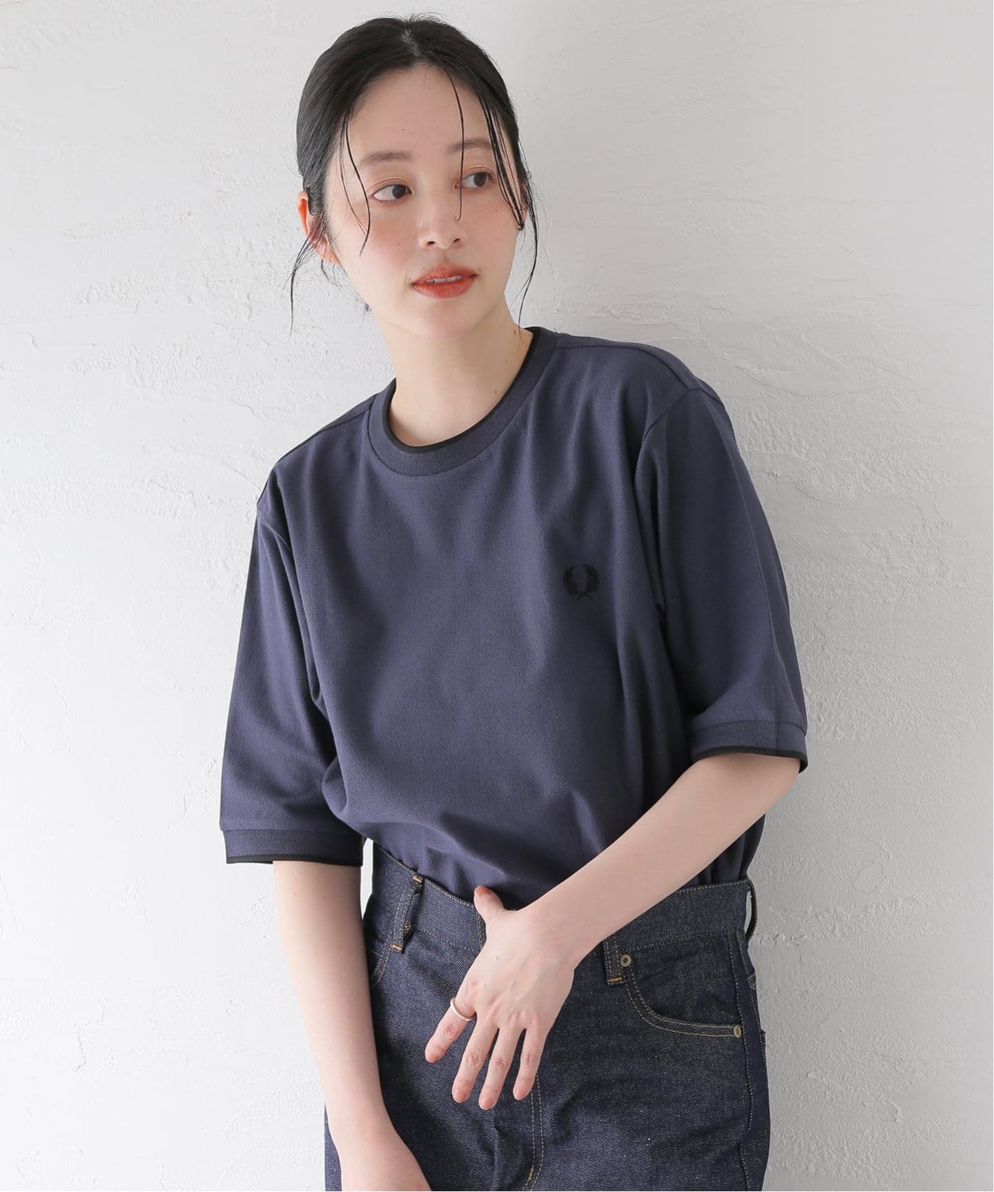 FRED PERRY / フレッドペリー417別注 Crepe Pique Tシャツ（Tシャツ