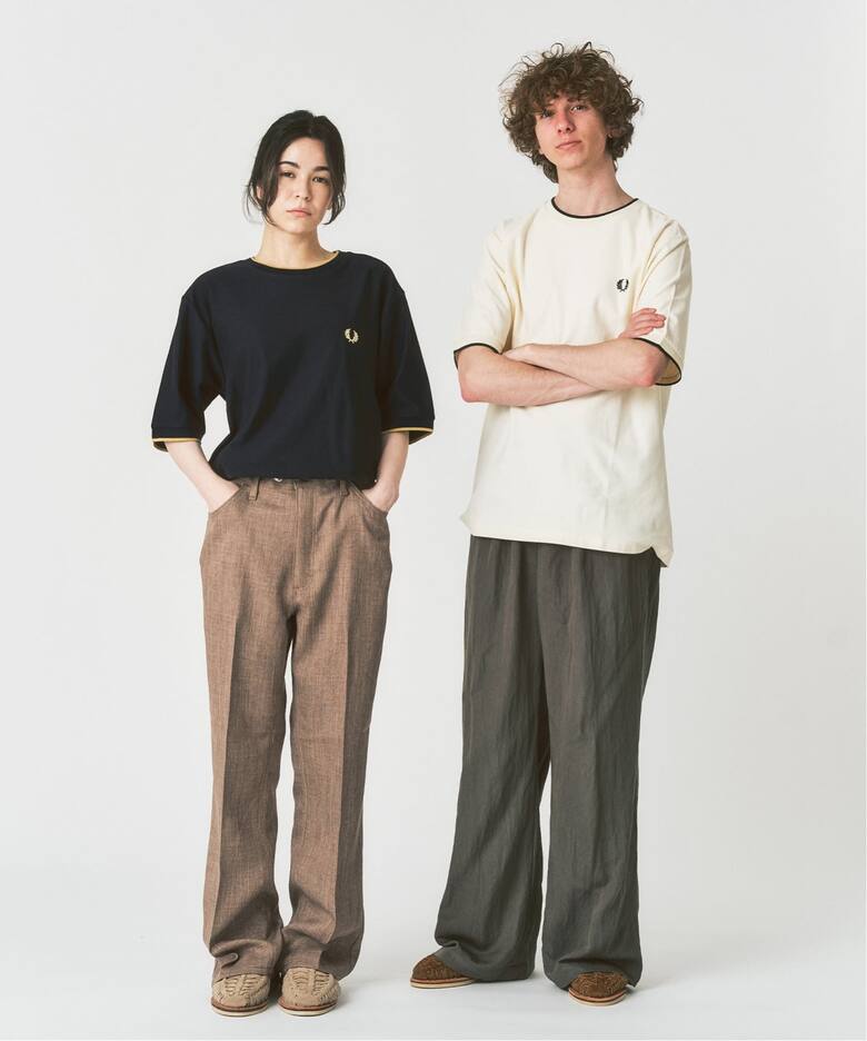 FRED PERRY / フレッドペリー417別注 Crepe Pique Tシャツ（Tシャツ 