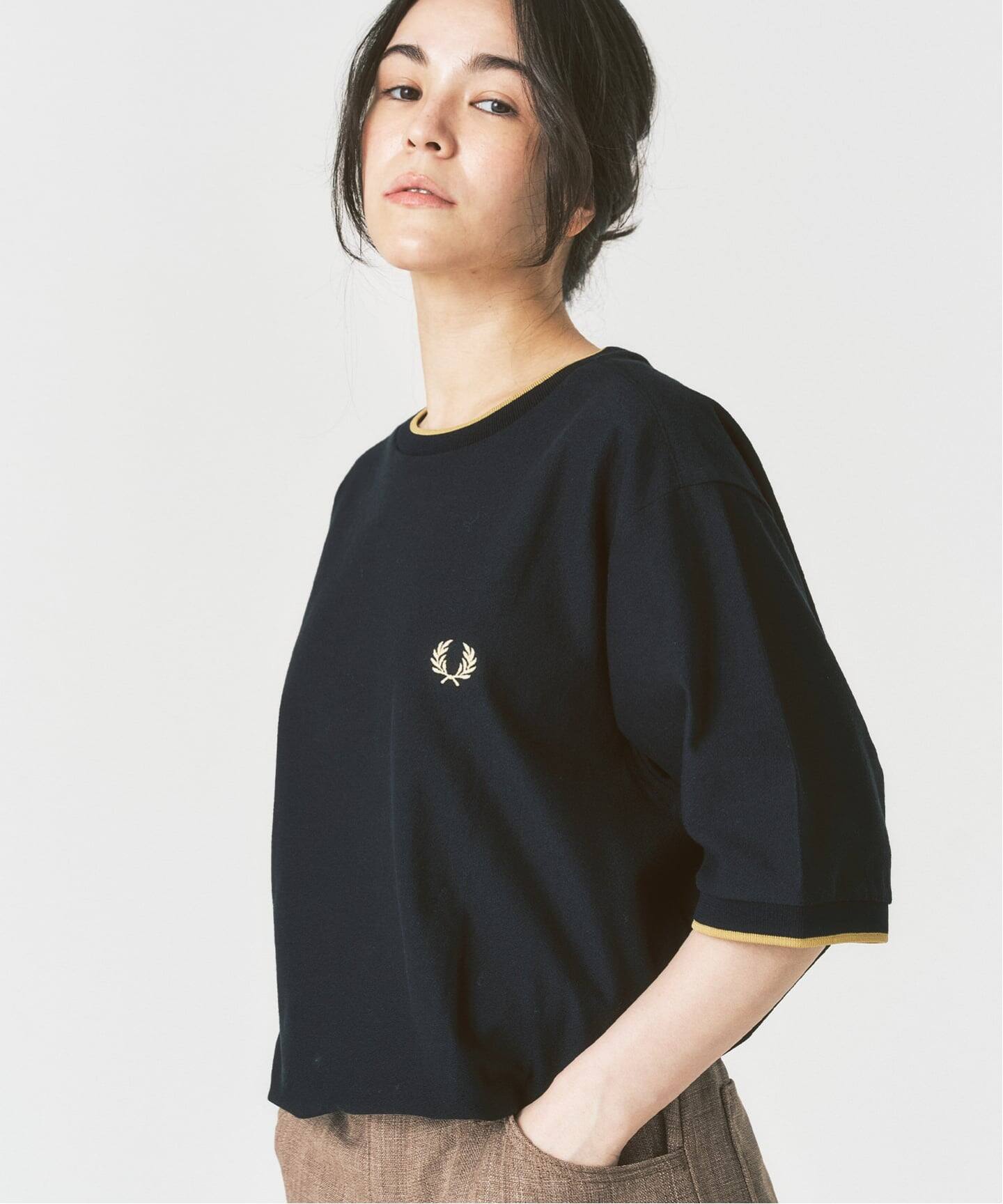FRED PERRY / フレッドペリー417別注 Crepe Pique Tシャツ（Tシャツ