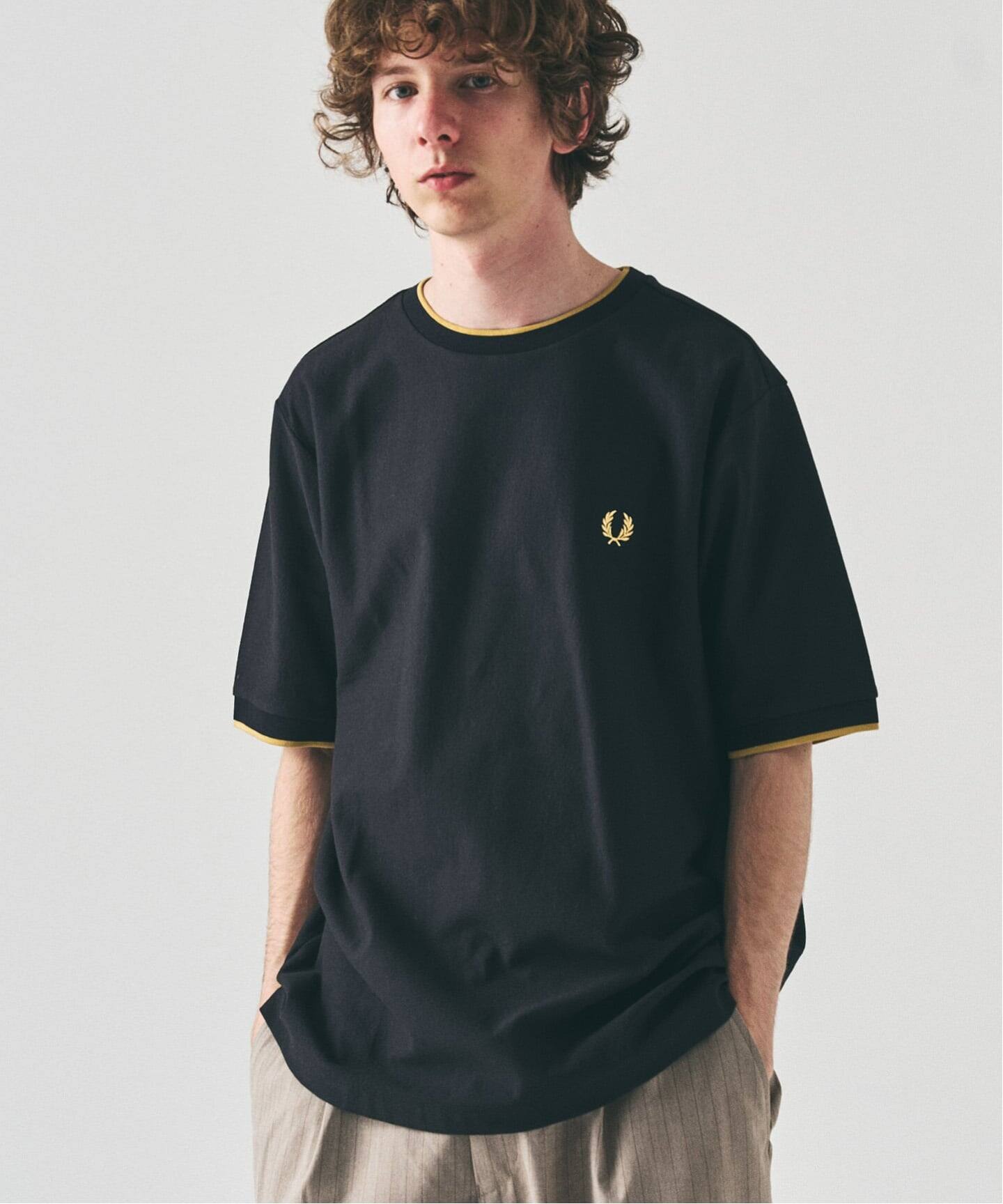 FRED PERRY / フレッドペリー417別注 Crepe Pique Tシャツ（Tシャツ