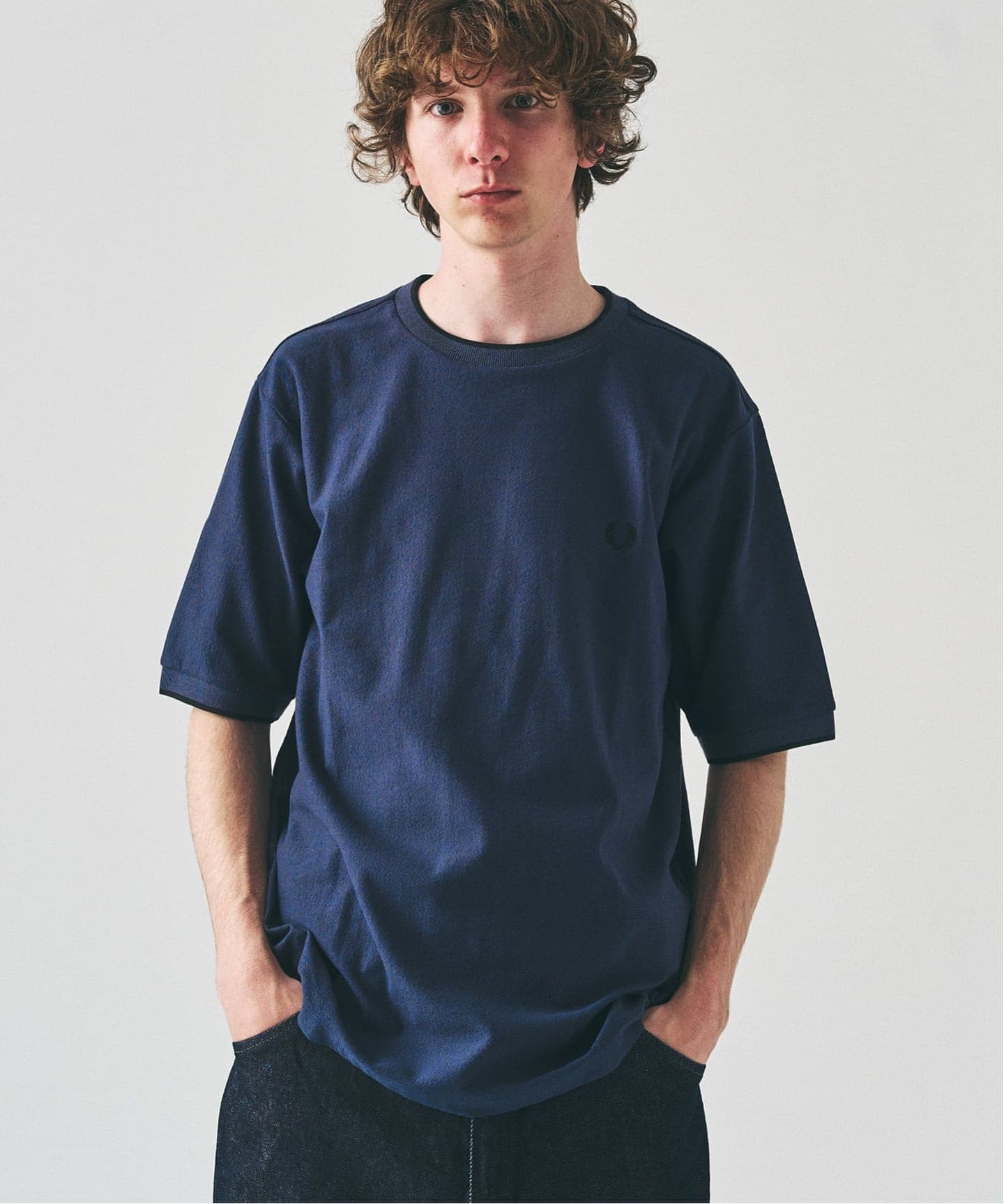 FRED PERRY / フレッドペリー417別注 Crepe Pique Tシャツ（Tシャツ