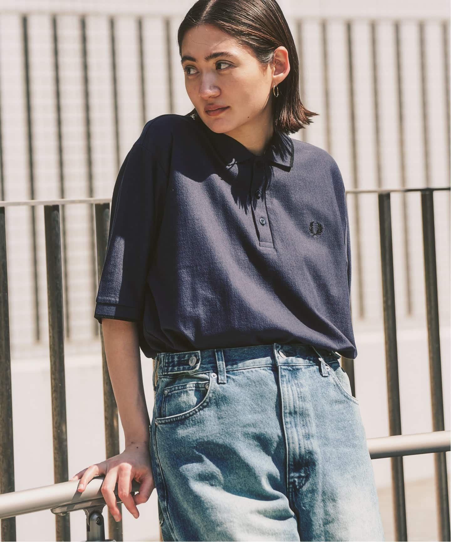 『数日のみ出品』FRED PERRY XL フレンドペリーポロシャツ　別注モデル The Fred Perry Shirt - M1212(36 157：BLACK / CHAMPAGNE): | FRED