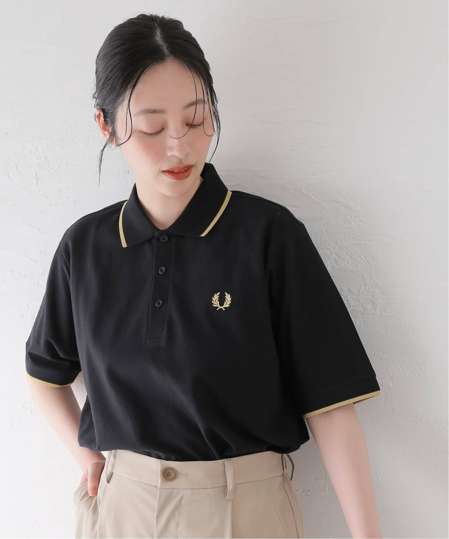 FRED PERRY / フレッドペリー417別注 Crepe Pique Shirt（ポロシャツ