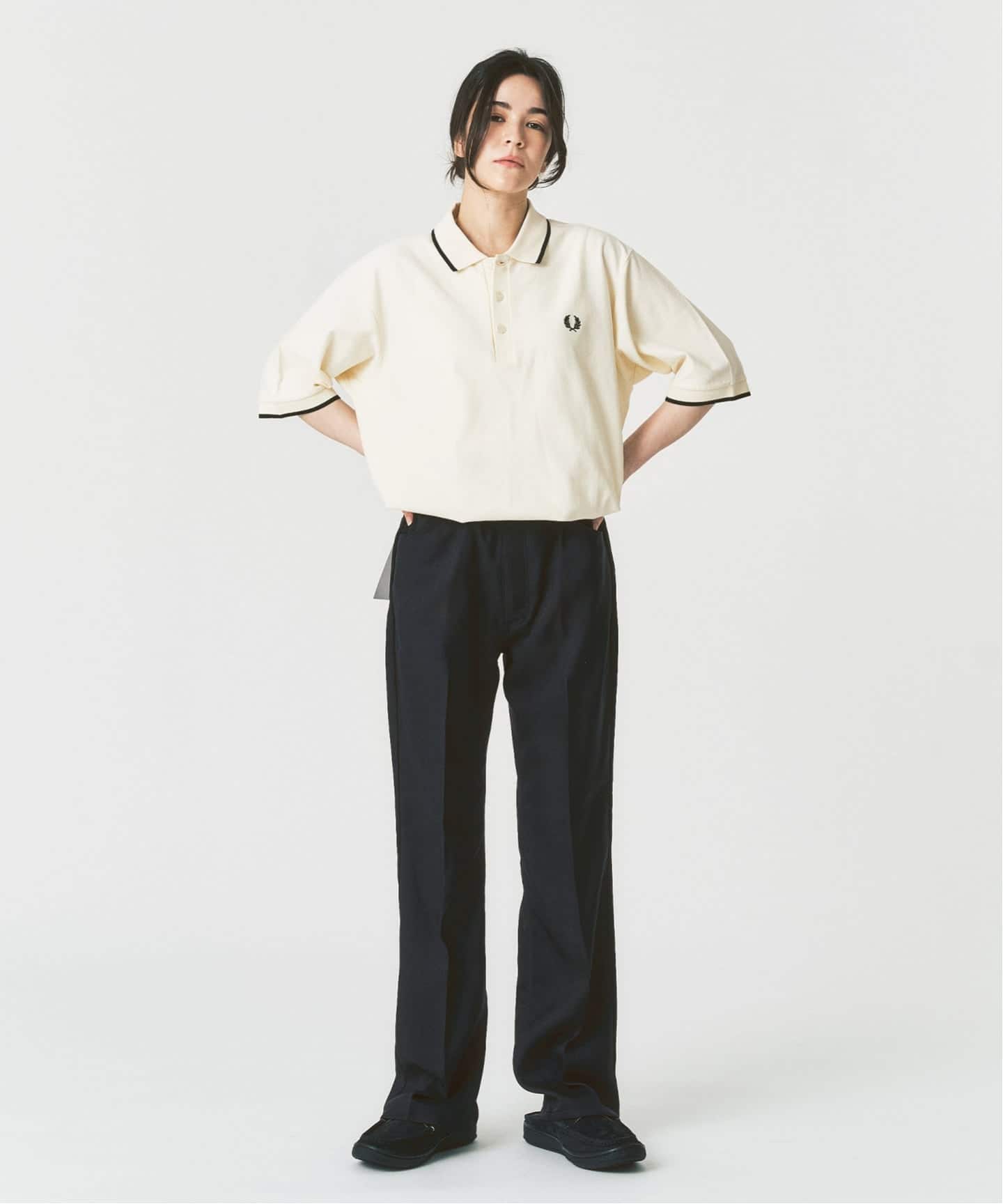 FRED PERRY / フレッドペリー417別注 Crepe Pique Shirt（ポロシャツ