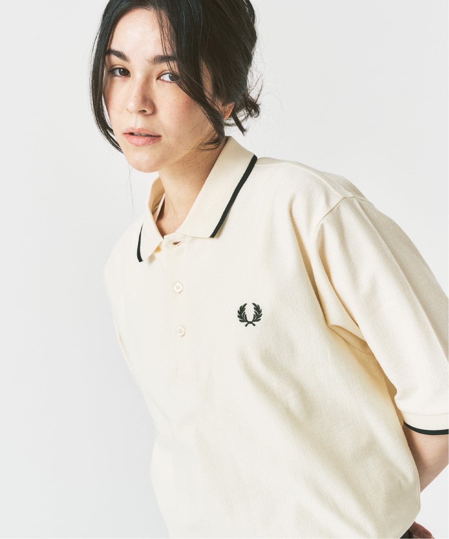 FRED PERRY / フレッドペリー417別注 Crepe Pique Shirt（ポロシャツ