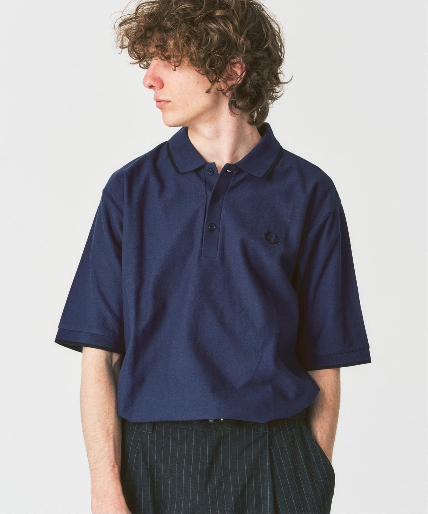 FRED PERRY / フレッドペリー417別注 Crepe Pique Shirt（ポロシャツ