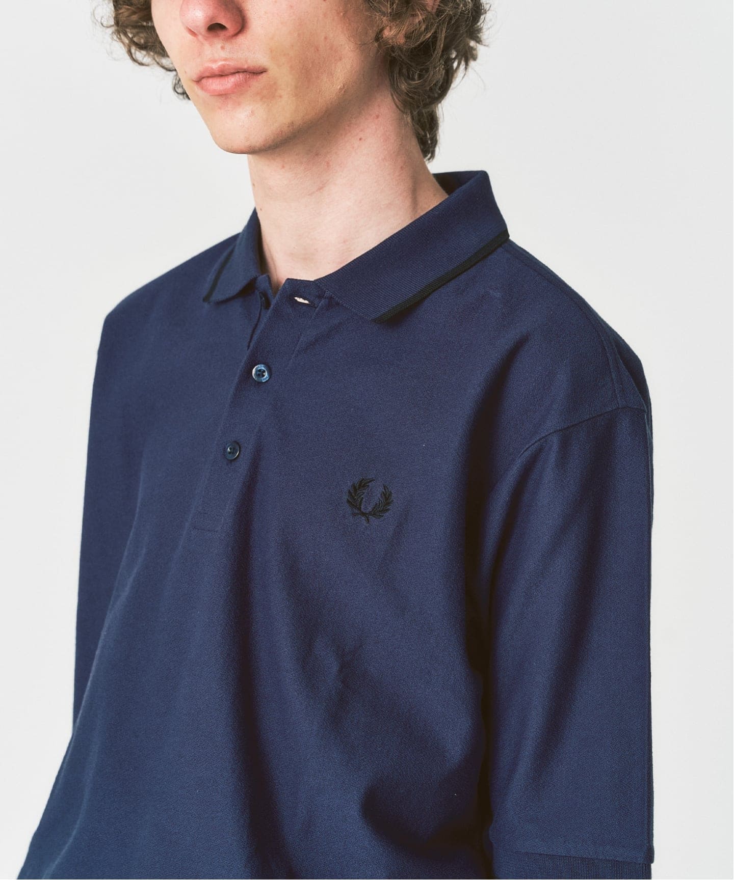 FRED PERRY / フレッドペリー417別注 Crepe Pique Shirt（ポロシャツ