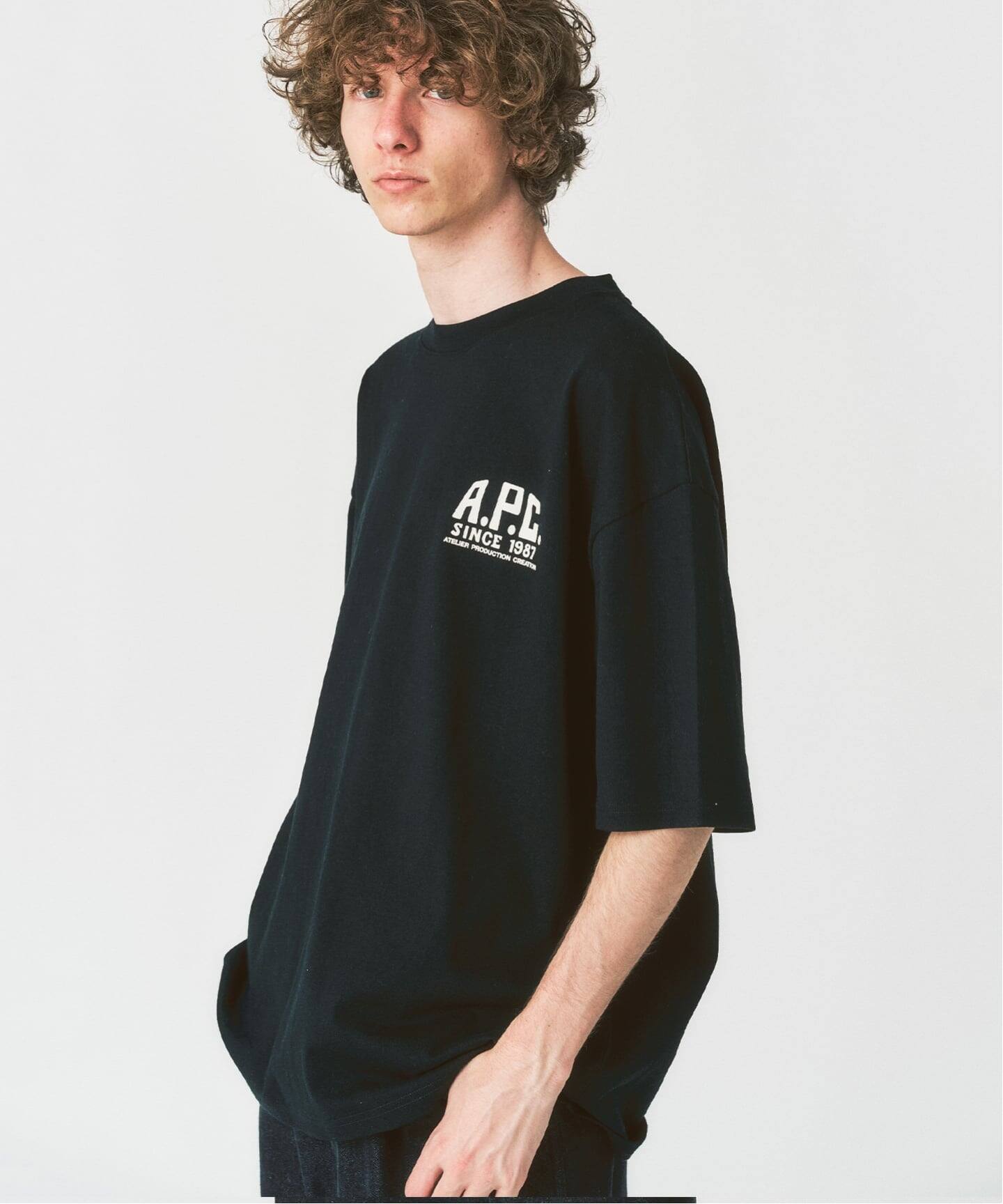 A.P.C. / アー・ペー・セー】417別注 Print Label Tシャツ（Tシャツ