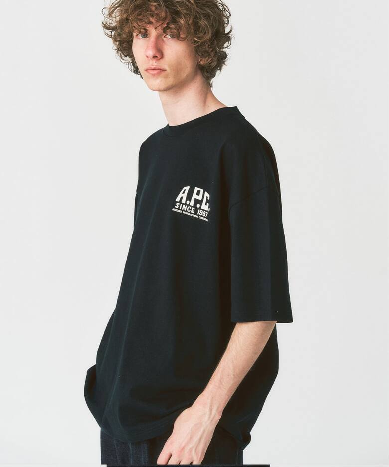 A.P.C. / アー・ペー・セー】417別注 Print Label Tシャツ（Tシャツ 