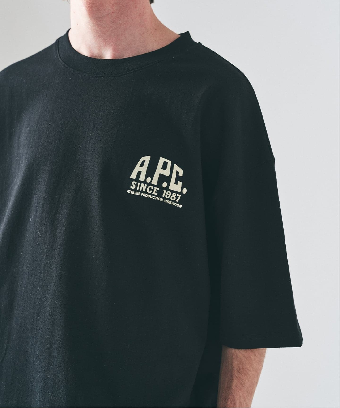 A.P.C. / アー・ペー・セー】417別注 Print Label Tシャツ（Tシャツ