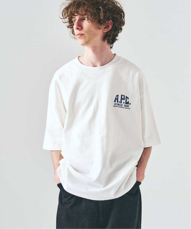 A.P.C. / アー・ペー・セー】417別注 Print Label Tシャツ（Tシャツ 