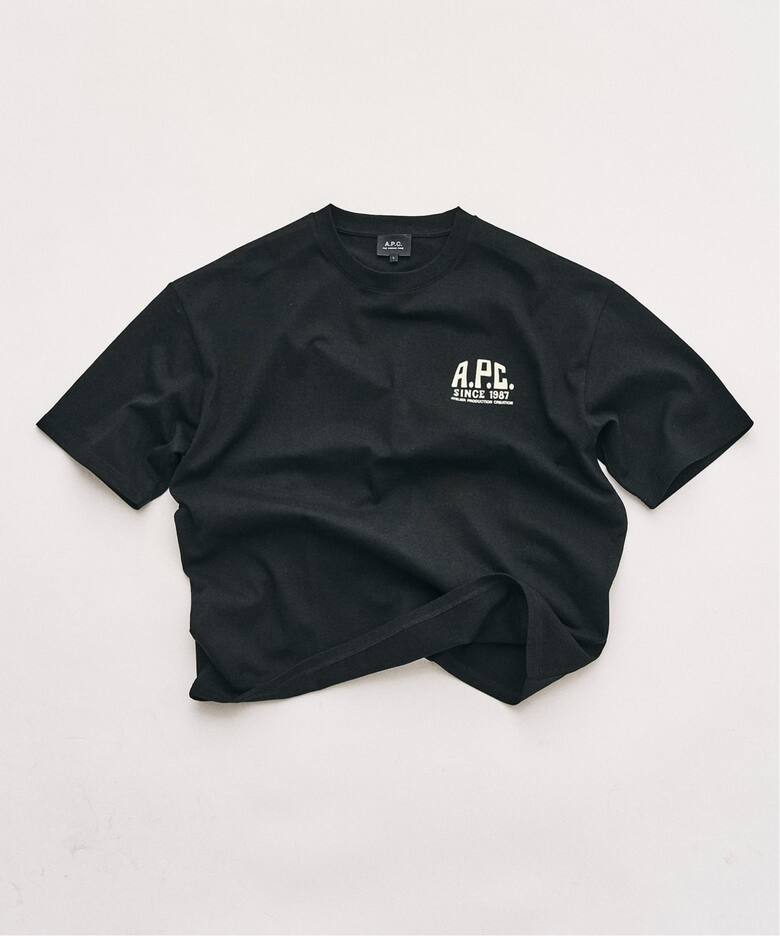 A.P.C. / アー・ペー・セー】417別注 Print Label Tシャツ（Tシャツ 