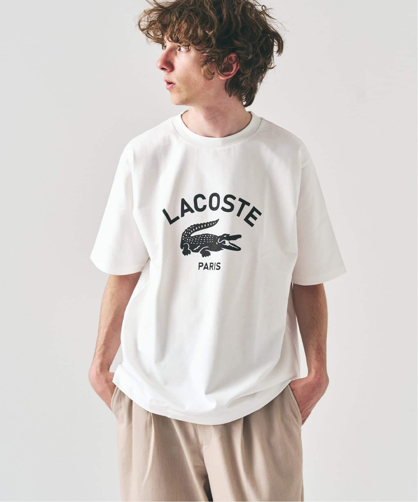 LACOSTE / ラコステ】 417別注 Print Tシャツ（Tシャツ／カットソー