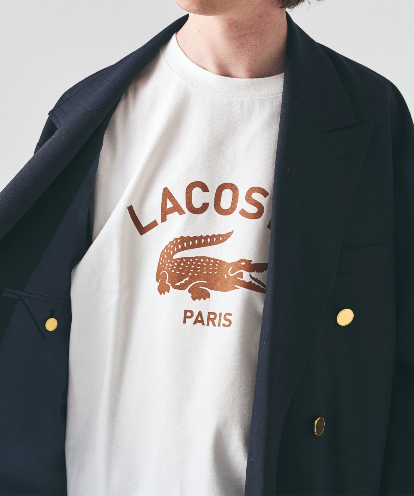 LACOSTE / ラコステ】 417別注 Print Tシャツ（Tシャツ／カットソー