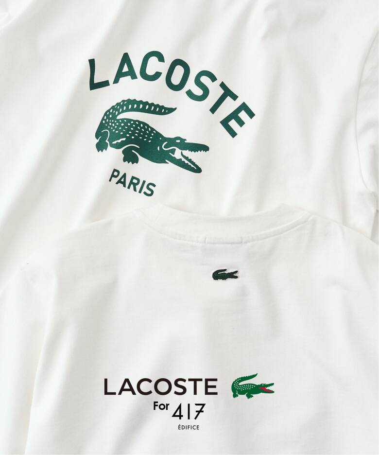 LACOSTE / ラコステ】 417別注 Print Tシャツ（Tシャツ／カットソー 